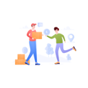 پیش‌نمایش فایل courier-service-5329746 از پک وبسایت