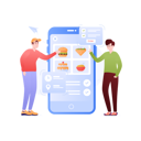 پیش‌نمایش فایل food-app-5329742 از پک وبسایت