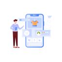 پیش‌نمایش فایل shopping-app-5329779 از پک حرفه