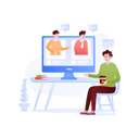 پیش‌نمایش فایل video-conferencing-5329788 از پک حرفه