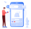 پیش‌نمایش فایل mobile-shopping-5329520 از پک کسب و کار