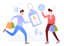 پیش‌نمایش فایل shopping-sale-5329510 از پک کسب و کار