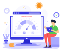 پیش‌نمایش فایل credit-score-5329881 از پک افراد