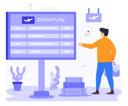پیش‌نمایش فایل departure-board-5329927 از پک افراد