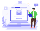 پیش‌نمایش فایل email-marketing-5329863 از پک افراد