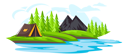 پیش‌نمایش فایل adventure-camping-5364731 از پک مناظر طبیعی
