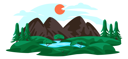 پیش‌نمایش فایل hill-station-5364696 از پک مناظر طبیعی