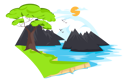 پیش‌نمایش فایل lake-view-5364679 از پک مناظر طبیعی