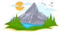 پیش‌نمایش فایل lake-view-5364740 از پک مناظر طبیعی