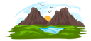 پیش‌نمایش فایل lakeside-5364738 از پک مناظر طبیعی