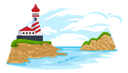 پیش‌نمایش فایل light-house-5364709 از پک مناظر طبیعی