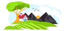 پیش‌نمایش فایل mountain-agriculture-5364706 از پک مناظر طبیعی