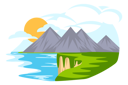 پیش‌نمایش فایل mountain-view-5364681 از پک مناظر طبیعی