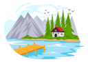 پیش‌نمایش فایل mountains-landscape-5364675 از پک مناظر طبیعی