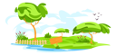 پیش‌نمایش فایل park-scenery-5364726 از پک مناظر طبیعی