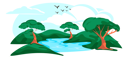 پیش‌نمایش فایل river-landscape-5364690 از پک مناظر طبیعی