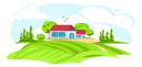پیش‌نمایش فایل rural-area-5364719 از پک مناظر طبیعی