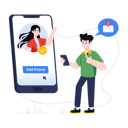 پیش‌نمایش فایل add-friend-5365303 از پک سبک زندگی