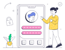 پیش‌نمایش فایل login-password-5369703 از پک سریع (و زبان برنامه‌نویسی سوئیفت)