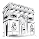پیش‌نمایش فایل arc-de-triomphe-5420854 از پک ساختمان‌های قدیمی