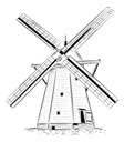 پیش‌نمایش فایل kinderdijk-windmills-5420853 از پک ساختمان‌های قدیمی