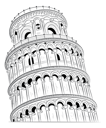 پیش‌نمایش فایل pisa-tower-5420860 از پک ساختمان‌های قدیمی