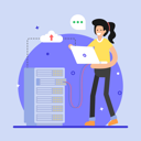 پیش‌نمایش فایل server-uploading-5443614 از پک تحلیل داده و علوم داده