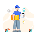پیش‌نمایش فایل logistic-document-5445446 از پک خرید آنلاین و تحویل درب خانه