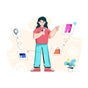 پیش‌نمایش فایل online-order-5445457 از پک خرید آنلاین و تحویل درب خانه