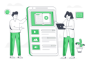 پیش‌نمایش فایل education-app-5468348 از پک آموزش آنلاین