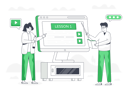 پیش‌نمایش فایل online-courses-5468341 از پک آموزش آنلاین
