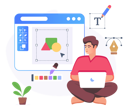 پیش‌نمایش فایل designing-tool-5468325 از پک طراحی و توسعه