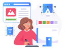 پیش‌نمایش فایل graphic-designer-5468320 از پک طراحی و توسعه