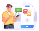 پیش‌نمایش فایل mobile-translator-5491429 از پک زبان خارجی