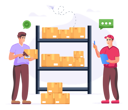 پیش‌نمایش فایل barcode-checking-5491496 از پک اسکن بارکد