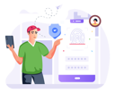 پیش‌نمایش فایل biometric-login-5491525 از پک اسکن بارکد