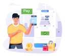پیش‌نمایش فایل contactless-payment-5491499 از پک اسکن بارکد