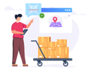 پیش‌نمایش فایل delivery-code-5491501 از پک اسکن بارکد