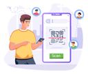 پیش‌نمایش فایل qr-media-5491538 از پک اسکن بارکد