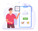 پیش‌نمایش فایل qr-order-5491514 از پک اسکن بارکد