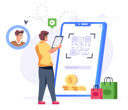 پیش‌نمایش فایل qr-pay-5491498 از پک اسکن بارکد