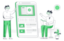 پیش‌نمایش فایل students-using-vr-tools-for-study-5491654 از پک تکنولوژی