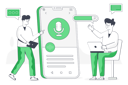 پیش‌نمایش فایل voice-assistant-5491619 از پک تکنولوژی