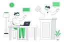 پیش‌نمایش فایل vr-conference-5491633 از پک تکنولوژی