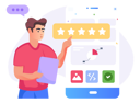 پیش‌نمایش فایل business-rating-5491601 از پک کسب و کار