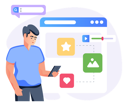 پیش‌نمایش فایل web-layout-5491611 از پک کسب و کار