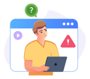 پیش‌نمایش فایل website-error-5491587 از پک کسب و کار