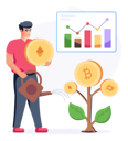 پیش‌نمایش فایل bitcoin-growth-5558067 از پک بلاکچین