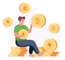پیش‌نمایش فایل bitcoin-millionaire-5558084 از پک بلاکچین
