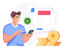 پیش‌نمایش فایل crypto-invoice-5558059 از پک بلاکچین